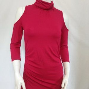 Turtleneck Mini/Cocktail Dress